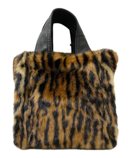 Stand Studio（スタンド スタジオ）Stand Studio (スタンド スタジオ) エコファーハンドバッグ ブラウンの古着・服飾アイテム