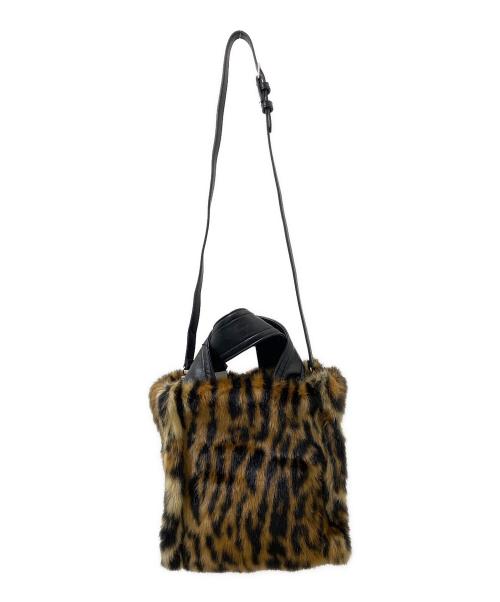 Stand Studio（スタンド スタジオ）Stand Studio (スタンド スタジオ) エコファーハンドバッグ ブラウンの古着・服飾アイテム