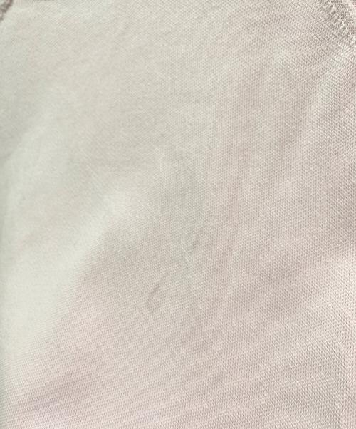 DRAWER（ドゥロワー）DRAWER (ドゥロワー) 12Gインレイ編みリブクルーネック ピンク サイズ:1の古着・服飾アイテム