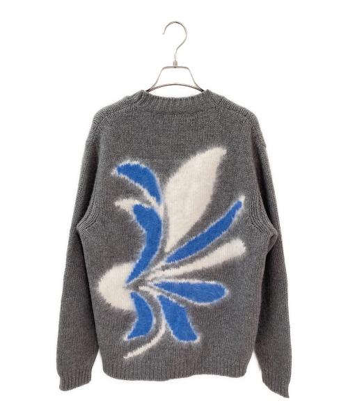 ROBERTO COLLINA（ロベルトコリーナ）ROBERTO COLLINA (ロベルトコリーナ) Ron Herman (ロンハーマン) ニットカーディガン ライトグレー サイズ:Freeの古着・服飾アイテム