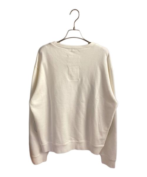 Martin Margiela14（マルタンマルジェラ14）Martin Margiela14 (マルタンマルジェラ14) Ron Herman (ロンハーマン) エルボーパッチスウェット 10th anniversary ホワイト サイズ:50の古着・服飾アイテム
