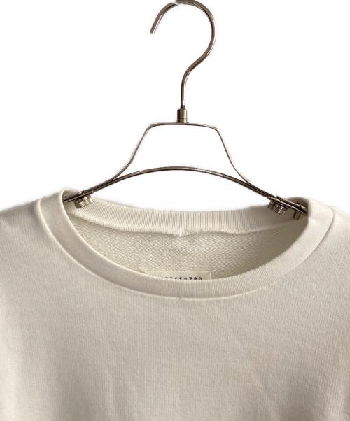 Martin Margiela14（マルタンマルジェラ14）Martin Margiela14 (マルタンマルジェラ14) Ron Herman (ロンハーマン) エルボーパッチスウェット 10th anniversary ホワイト サイズ:50の古着・服飾アイテム