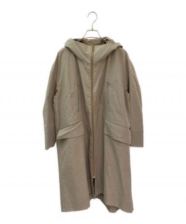 中古・古着通販】DRAWER (ドゥロワー) ジップアップフーデッドコート