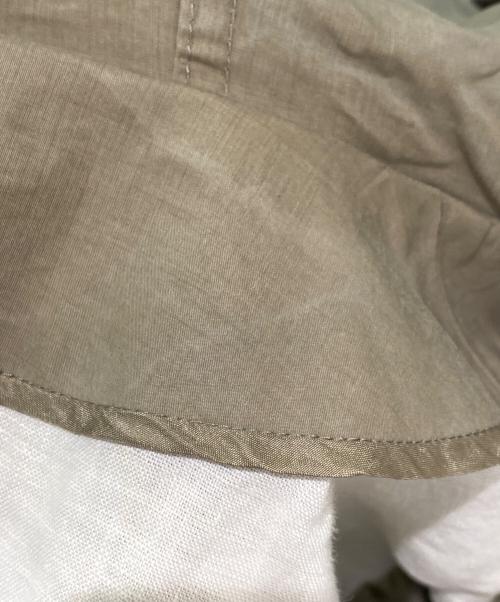 DRAWER（ドゥロワー）DRAWER (ドゥロワー) ジップアップフーデッドコート ベージュ サイズ:36の古着・服飾アイテム