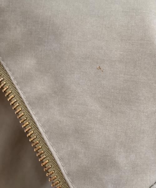 DRAWER（ドゥロワー）DRAWER (ドゥロワー) ジップアップフーデッドコート ベージュ サイズ:36の古着・服飾アイテム