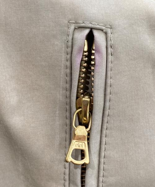 DRAWER（ドゥロワー）DRAWER (ドゥロワー) ジップアップフーデッドコート ベージュ サイズ:36の古着・服飾アイテム