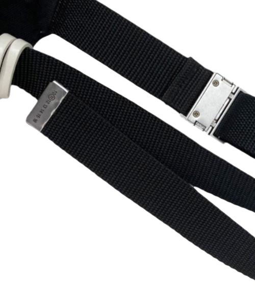 Maison Margiela（メゾンマルジェラ）Maison Margiela (メゾンマルジェラ) ICON BUM BAG  ブラックの古着・服飾アイテム