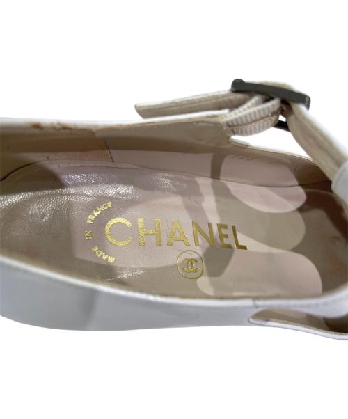 CHANEL（シャネル）CHANEL (シャネル) バイカラーパンプス ブラック×ホワイト サイズ:35の古着・服飾アイテム