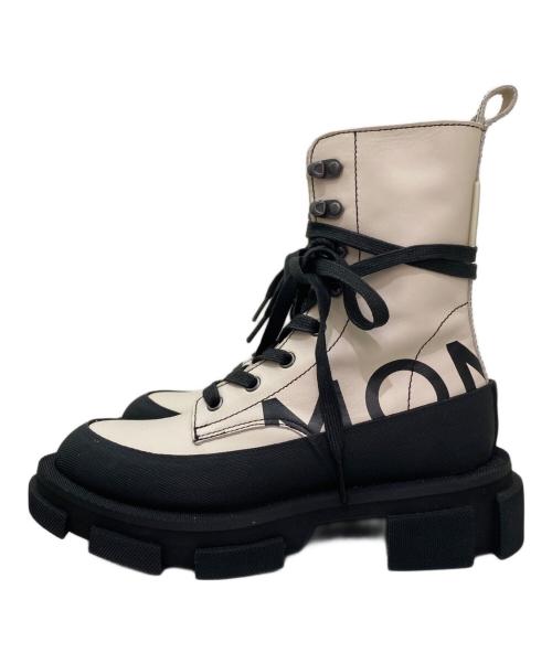 both（ボース）both (ボース) MONTSE both X MONSE GAO HIGH BOOTS-BLACK/WHITE ブラック サイズ:36の古着・服飾アイテム