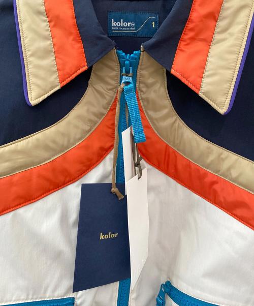 KOLOR（カラー）KOLOR (カラー) ナイロンジャケット マルチカラー サイズ:1の古着・服飾アイテム