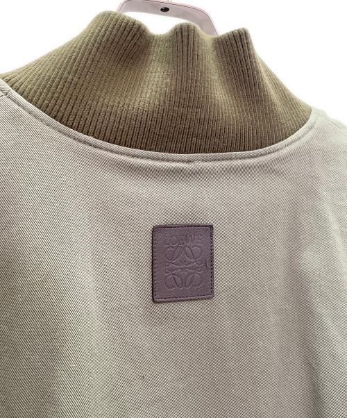 LOEWE（ロエベ）LOEWE (ロエベ) 切替ブルゾン カーキ サイズ:36の古着・服飾アイテム