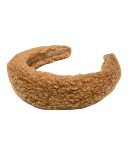 MaxMara（マックスマーラ）MaxMara (マックスマーラ) カチューシャ ブラウンの古着・服飾アイテム