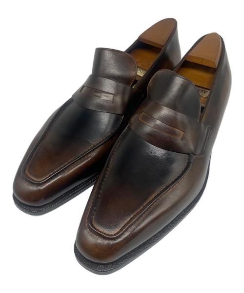 Corthay（コルテ）Corthay (コルテ) コインローファー/ドレスシューズ ブラウン サイズ:size8 2/1の古着・服飾アイテム