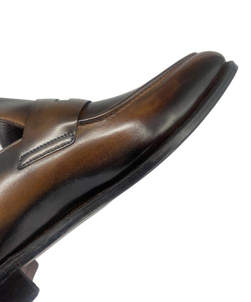 Corthay（コルテ）Corthay (コルテ) コインローファー/ドレスシューズ ブラウン サイズ:size8 2/1の古着・服飾アイテム