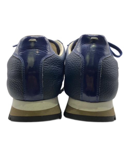 Martin Margiela22（マルタン・マルジェラ22）Martin Margiela22 (マルタン・マルジェラ22) レザースニーカー ネイビー サイズ:42の古着・服飾アイテム
