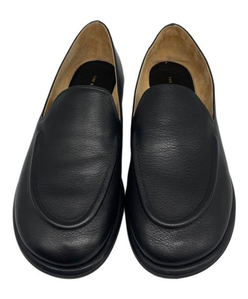 THE ROW（ザ ロウ）THE ROW (ザ ロウ) CANAL LOAFER ブラック サイズ:37の古着・服飾アイテム