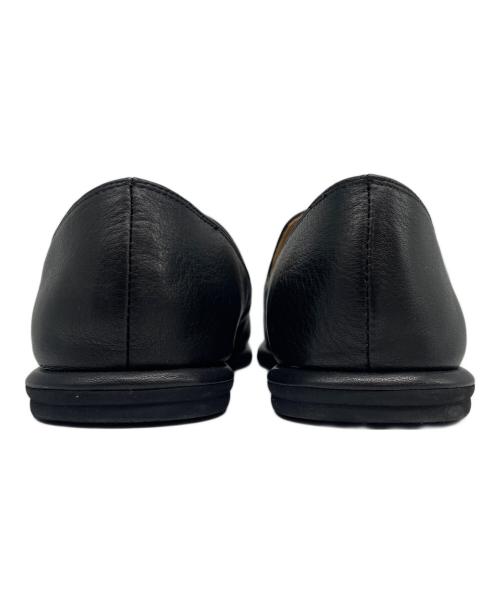 THE ROW（ザ ロウ）THE ROW (ザ ロウ) CANAL LOAFER ブラック サイズ:37の古着・服飾アイテム