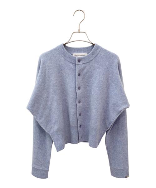 extreme cashmere（エクストリーム カシミア）extreme cashmere (エクストリーム カシミア) ウールカーディガン スカイブルー サイズ:Freeの古着・服飾アイテム