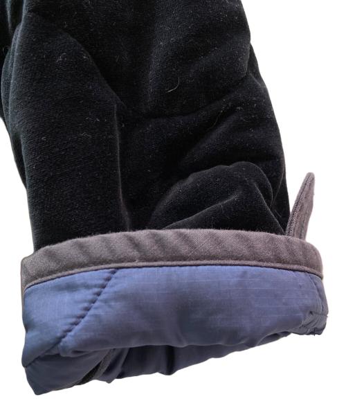 MADISON BLUE（マディソンブルー）MADISON BLUE (マディソンブルー) ベロア キルティング コート ブラック サイズ:00（XS）の古着・服飾アイテム