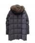 MOORER (ムーレー) PARK-LLフーデットダウンコート/ダウンコート/ファー付きフード ネイビー サイズ:44：100000円