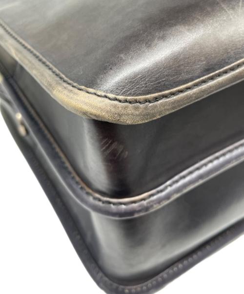 Berluti（ベルルッティ）Berluti (ベルルッティ) スムースカーフ レザーブリーフケース ブラウン×グリーンの古着・服飾アイテム