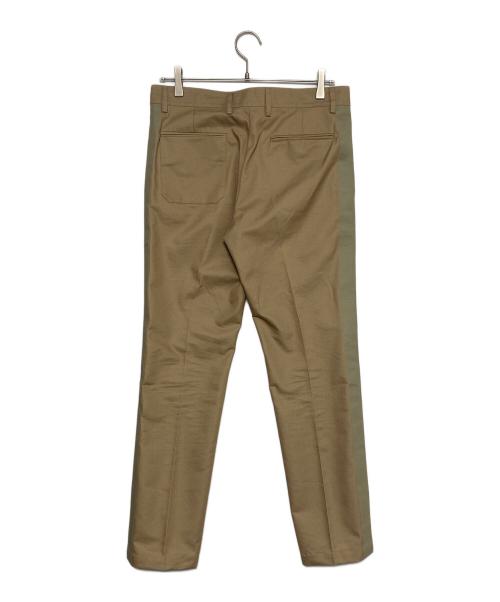 VALENTINO（ヴァレンティノ）VALENTINO (ヴァレンティノ) サイドラインコットンパンツ ベージュ サイズ:46の古着・服飾アイテム