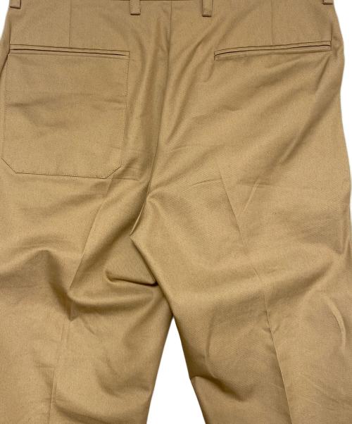 VALENTINO（ヴァレンティノ）VALENTINO (ヴァレンティノ) サイドラインコットンパンツ ベージュ サイズ:46の古着・服飾アイテム