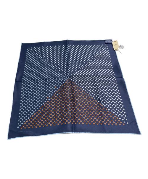 HERMES（エルメス）HERMES (エルメス) カレ45 ネイビー 未使用品の古着・服飾アイテム