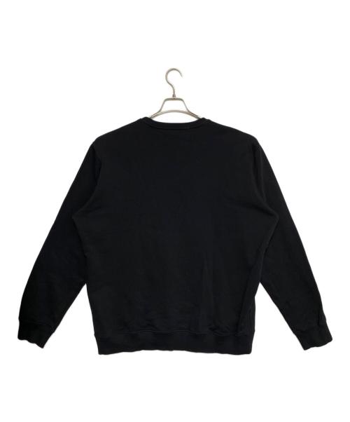 GIVENCHY（ジバンシィ）GIVENCHY (ジバンシィ) メタリック3Dロゴスウェット ブラック サイズ:XLの古着・服飾アイテム