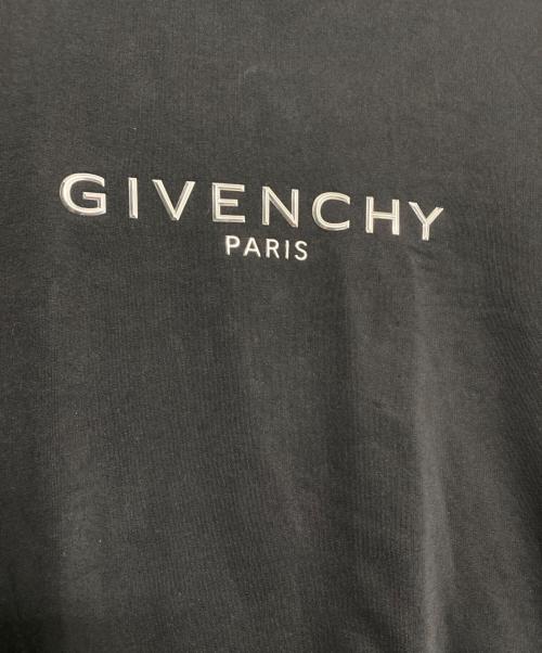GIVENCHY（ジバンシィ）GIVENCHY (ジバンシィ) メタリック3Dロゴスウェット ブラック サイズ:XLの古着・服飾アイテム