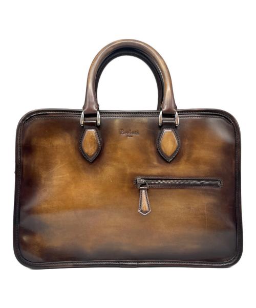 Berluti（ベルルッティ）Berluti (ベルルッティ) ドゥジュール ブリーフケース ブラウンの古着・服飾アイテム
