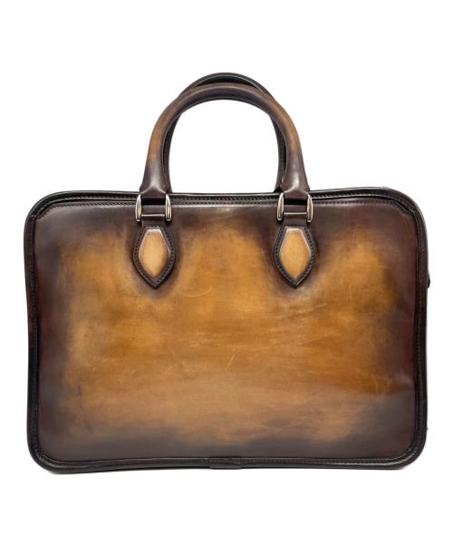 Berluti（ベルルッティ）Berluti (ベルルッティ) ドゥジュール ブリーフケース ブラウンの古着・服飾アイテム