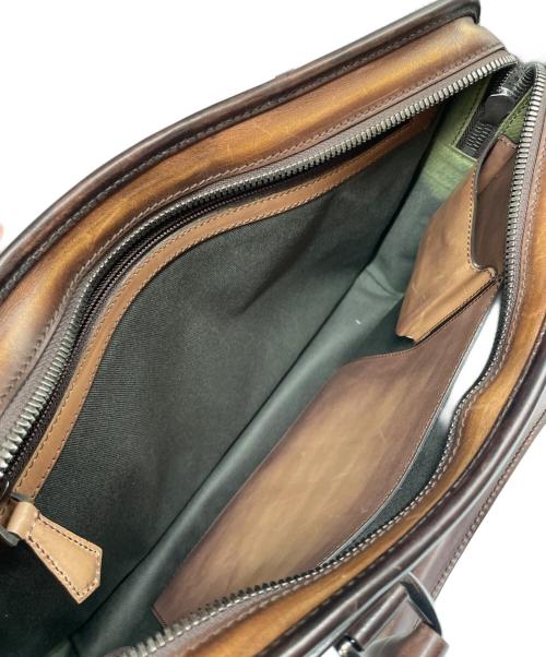 Berluti（ベルルッティ）Berluti (ベルルッティ) ドゥジュール ブリーフケース ブラウンの古着・服飾アイテム