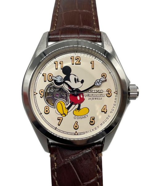 SEIKO（セイコー）SEIKO (セイコー) Disney RESORT (ディズニーリゾート) ミッキーマウス90周年記念 ウォッチ ベージュ サイズ:-の古着・服飾アイテム