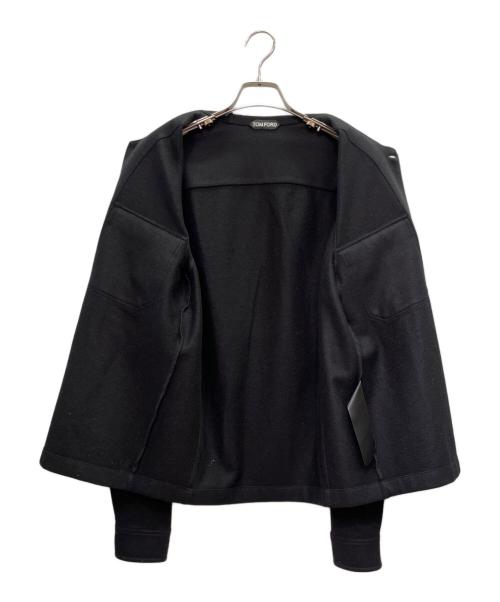 TOM FORD（トムフォード）TOM FORD (トムフォード) カシミヤCPOウールシャツ ブラック サイズ:46の古着・服飾アイテム