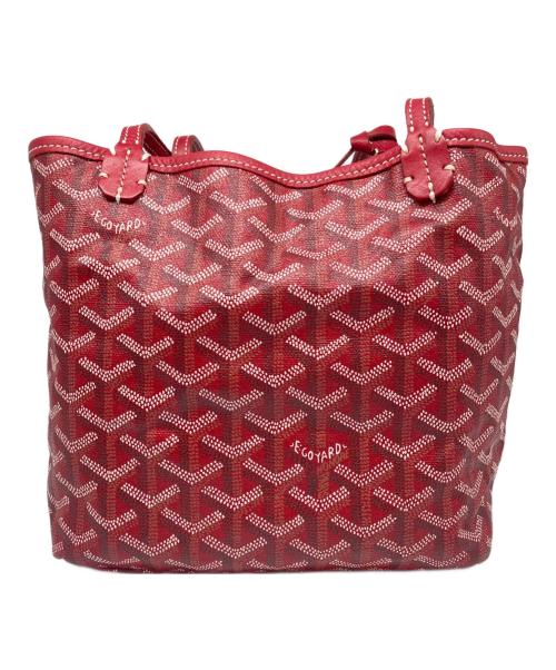 GOYARD（ゴヤール）GOYARD (ゴヤール) サンルイ ジュニア レッド サイズ:ジュニアの古着・服飾アイテム