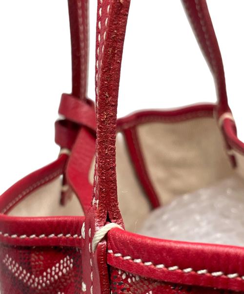 GOYARD（ゴヤール）GOYARD (ゴヤール) サンルイ ジュニア レッド サイズ:ジュニアの古着・服飾アイテム