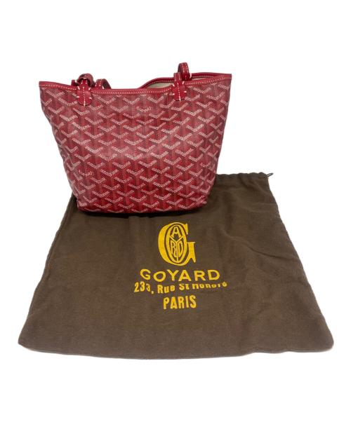 GOYARD（ゴヤール）GOYARD (ゴヤール) サンルイ ジュニア レッド サイズ:ジュニアの古着・服飾アイテム