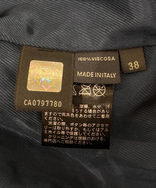 FENDI（フェンディ）FENDI (フェンディ) ミンクファーコート/ミンク/ファーコート/レザーベルト ブルー サイズ:38の古着・服飾アイテム