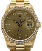 ROLEXロレックス）の古着「デイデイト Ref.18348」｜シャンパン文字盤