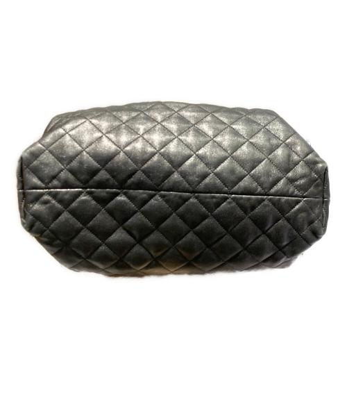 Saint Laurent Paris（サンローランパリ）Saint Laurent Paris (サンローランパリ) レザートートバッグ ブラックの古着・服飾アイテム