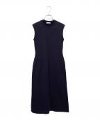 CINOHチノ）の古着「ノースリーブワンピース」｜ネイビー