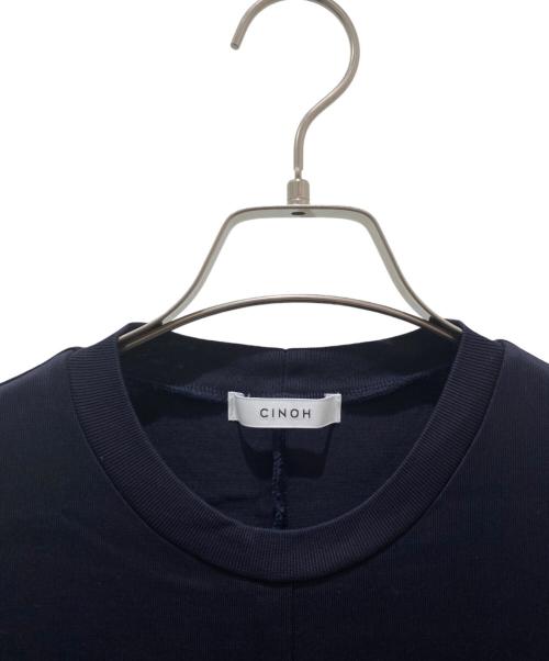 CINOH（チノ）CINOH (チノ) ノースリーブワンピース ネイビー サイズ:36の古着・服飾アイテム