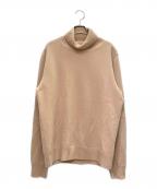 Martin Margiela14マルタンマルジェラ14）の古着「ウールカシミヤ タートルネックニット」｜キャメル