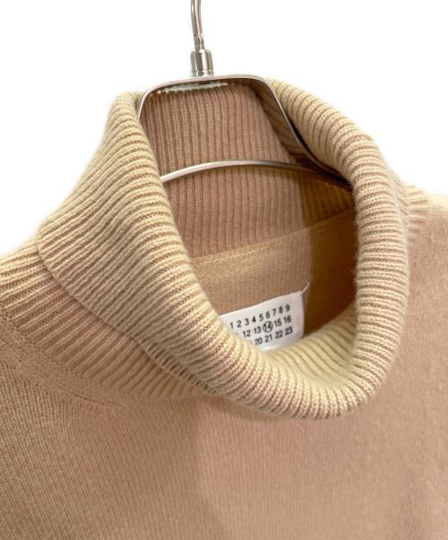 Martin Margiela14（マルタンマルジェラ14）Martin Margiela14 (マルタンマルジェラ14) ウールカシミヤ タートルネックニット キャメル サイズ:Ｍの古着・服飾アイテム