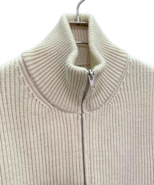 Martin Margiela14（マルタンマルジェラ14）Martin Margiela14 (マルタンマルジェラ14) ドライバーズニット ベージュ サイズ:Mの古着・服飾アイテム