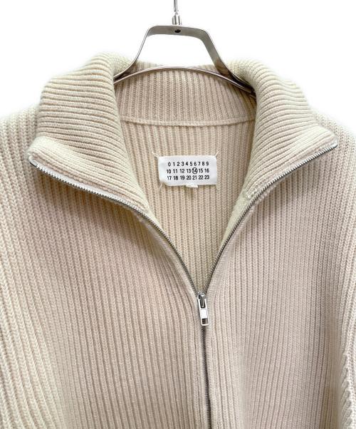 Martin Margiela14（マルタンマルジェラ14）Martin Margiela14 (マルタンマルジェラ14) 18AW ドライバーズニット ベージュ サイズ:Ｍの古着・服飾アイテム