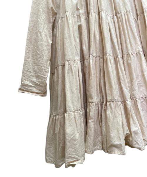 merlette（マーレット）merlette (マーレット) ブラウスワンピース ベージュ サイズ:XSの古着・服飾アイテム