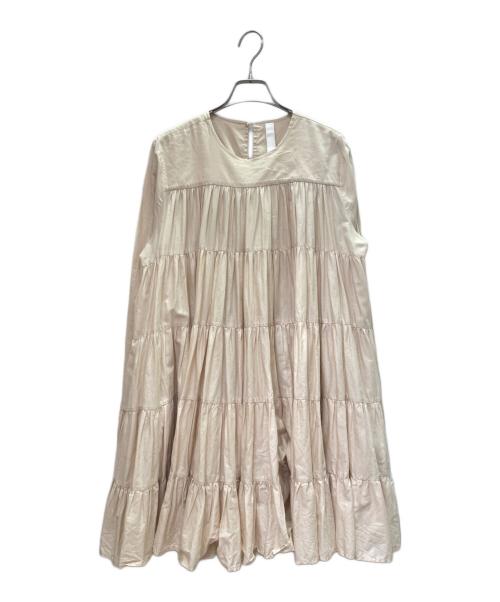 merlette（マーレット）merlette (マーレット) ブラウスワンピース ベージュ サイズ:XSの古着・服飾アイテム