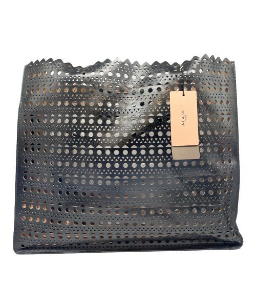 ALAIA（アライア）ALAIA (アライア) ギャランス ラージ レザー ショッパー ブラックの古着・服飾アイテム